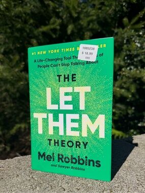 The Let Them Theory by Mel Robbins - Bright Green hardcover